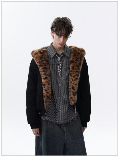 No. S413 Leopard Print Japanese-Korean Jacket
