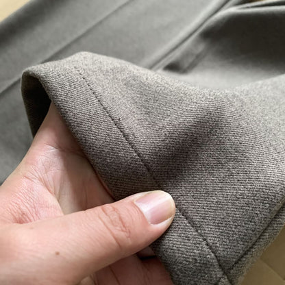 No. Q645  Cleanfit Style Curved-Leg Workwear Straight-Leg Pants