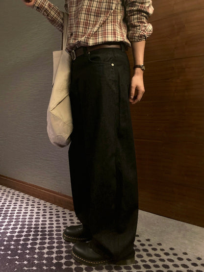 No.220303 American-style Cleanfit Retro Straight-leg Jeans