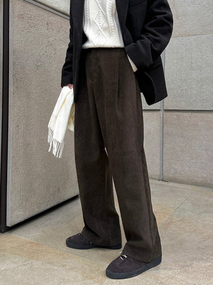 No.9727 Old Money Style Casual Straight-Leg Suit Pants