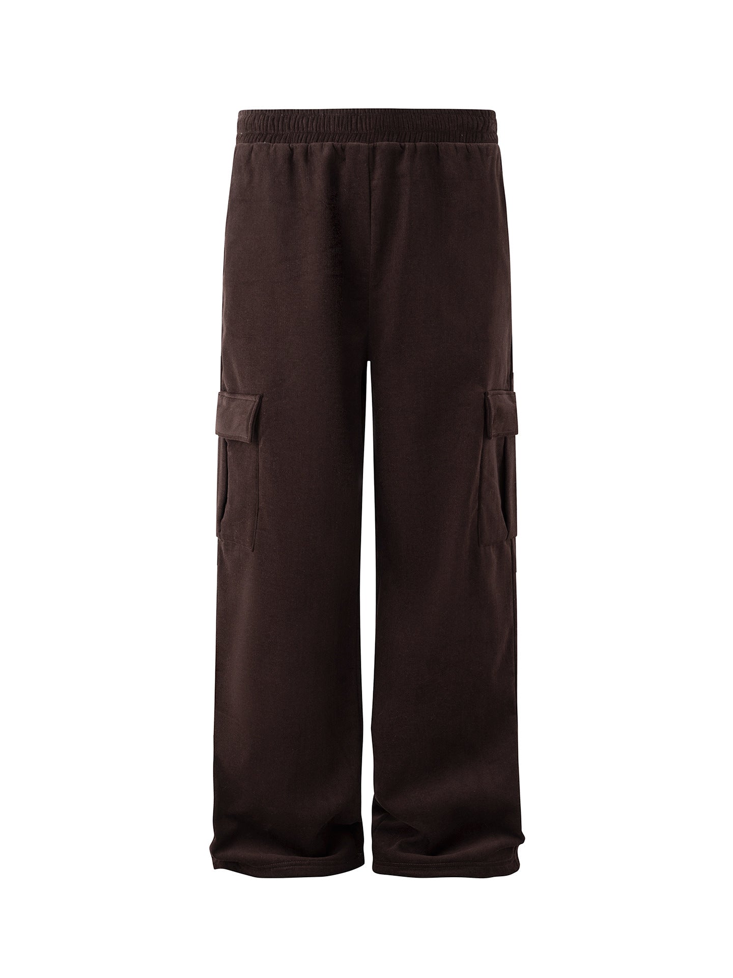 No.80540 Retro Style Straight-Leg Casual Cargo Pants