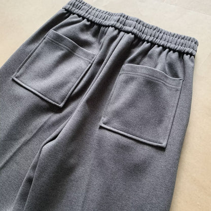 No. Q645  Cleanfit Style Curved-Leg Workwear Straight-Leg Pants