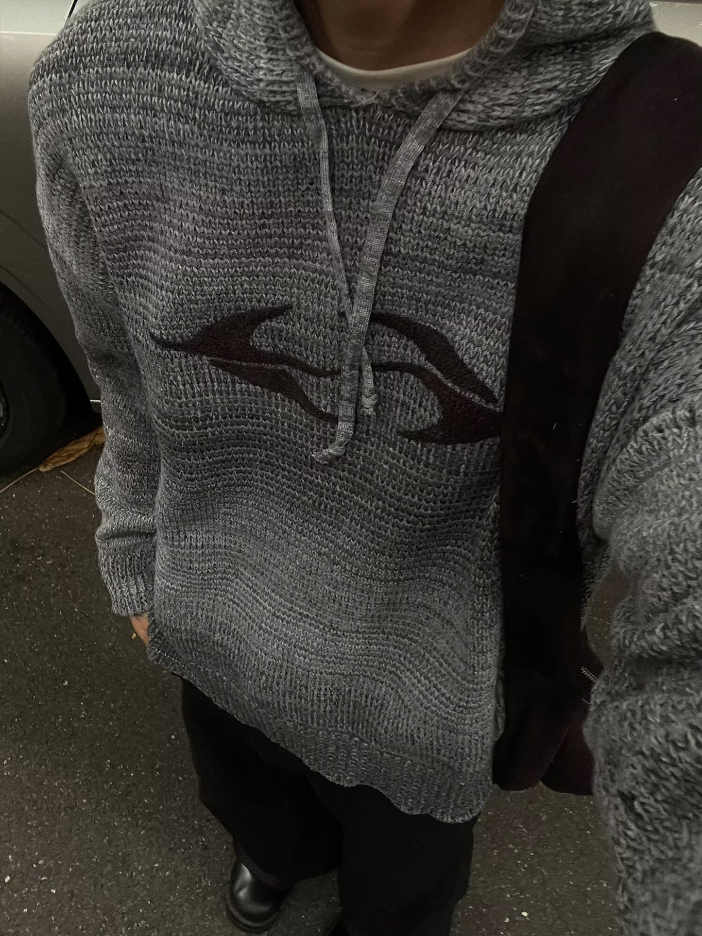 No.S71 Lazy Style Cardigan Sweater Vintage Casual Knitted Top