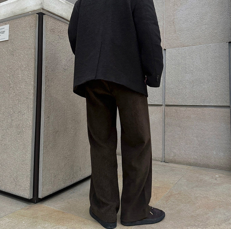 No.9727 Old Money Style Casual Straight-Leg Suit Pants