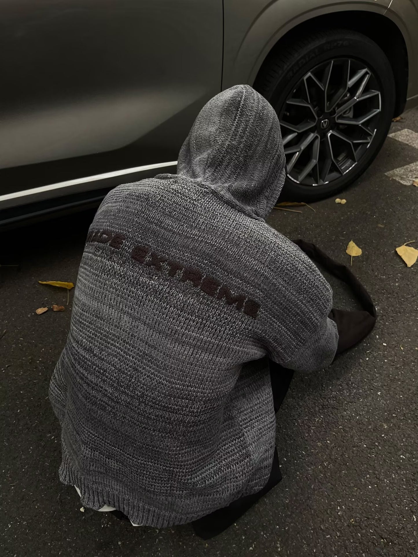 No.S71 Lazy Style Cardigan Sweater Vintage Casual Knitted Top