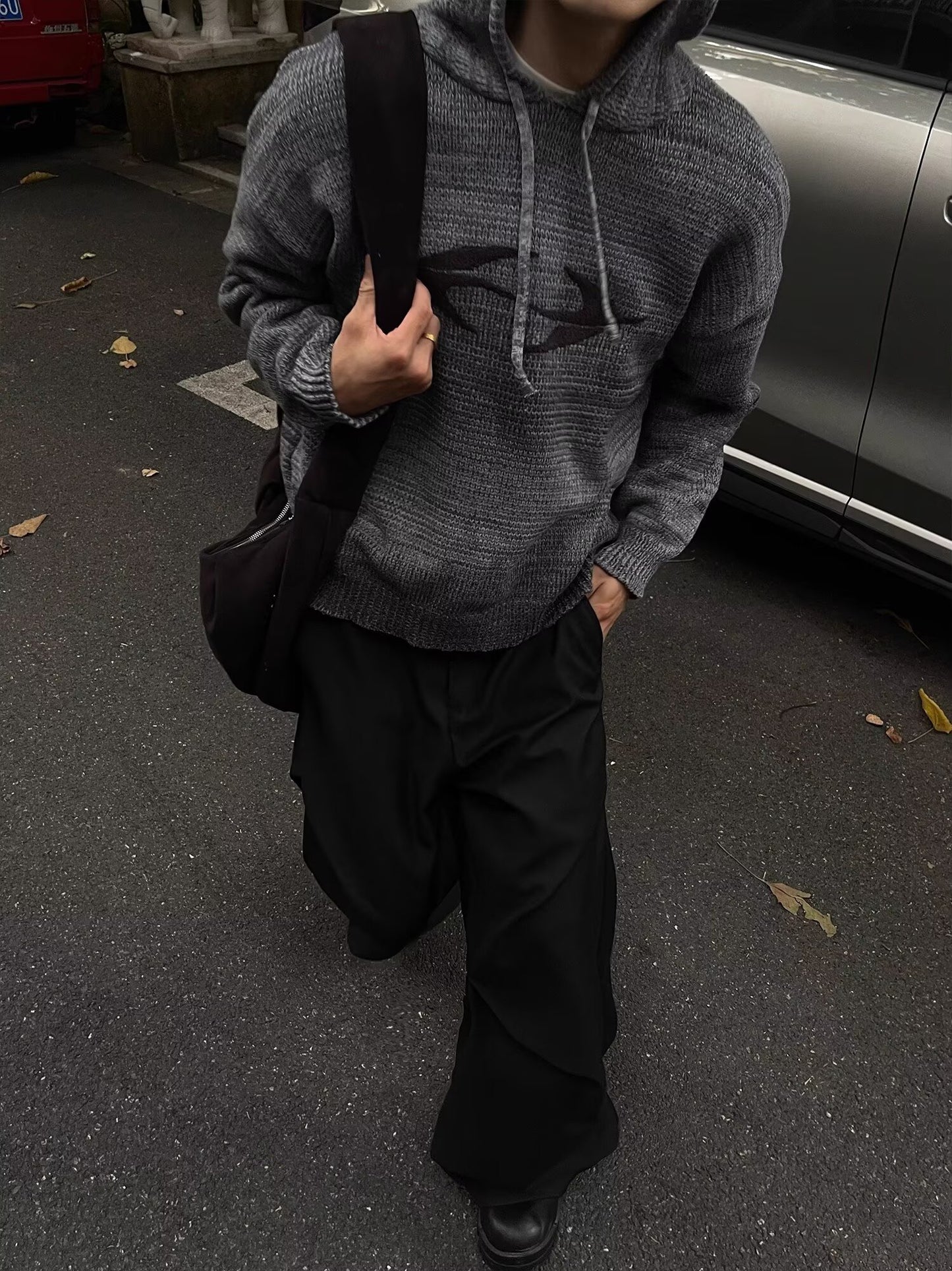 No.S71 Lazy Style Cardigan Sweater Vintage Casual Knitted Top