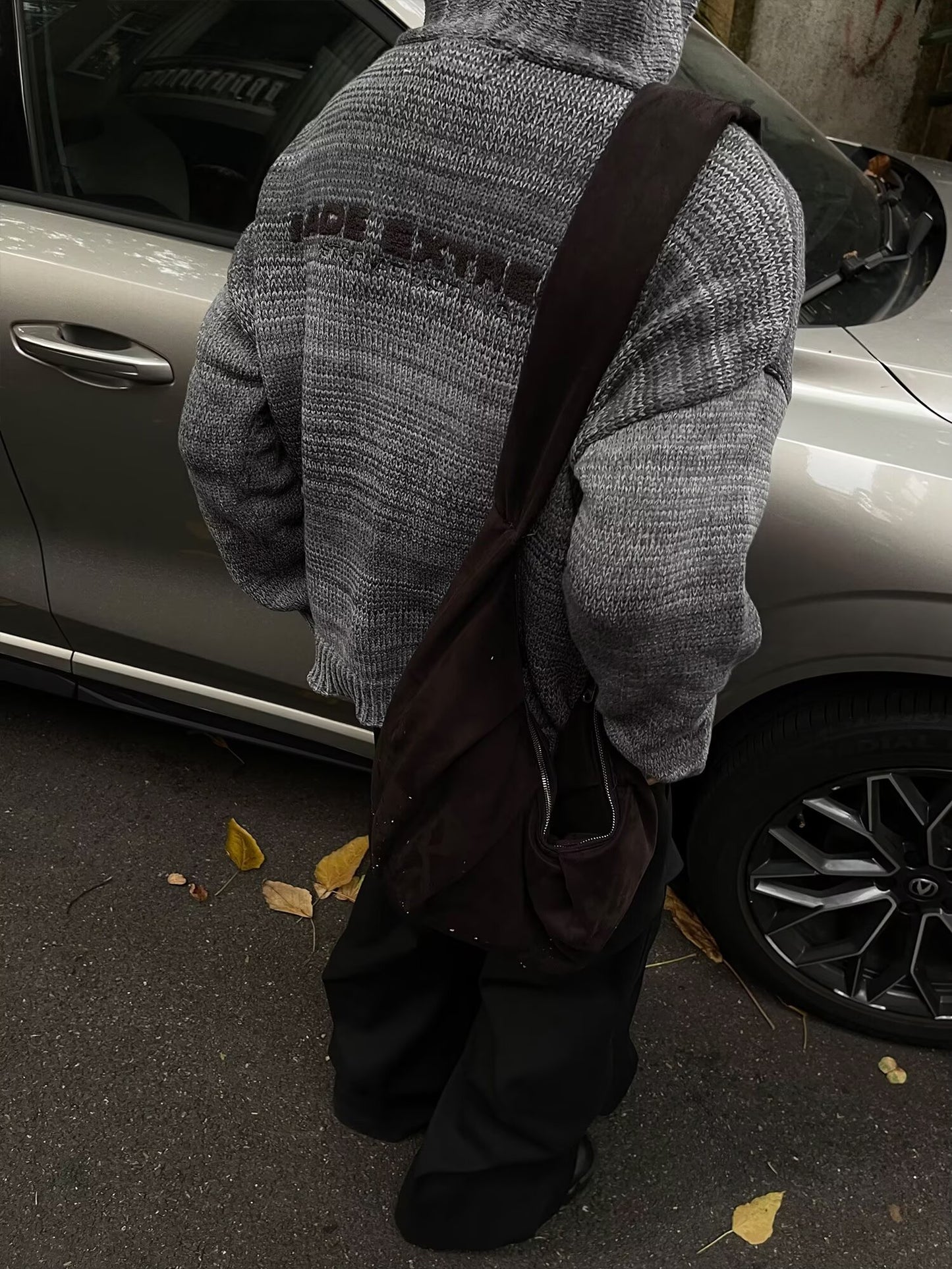 No.S71 Lazy Style Cardigan Sweater Vintage Casual Knitted Top