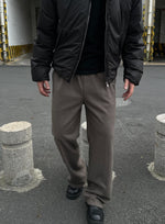 No. Q645  Cleanfit Style Curved-Leg Workwear Straight-Leg Pants