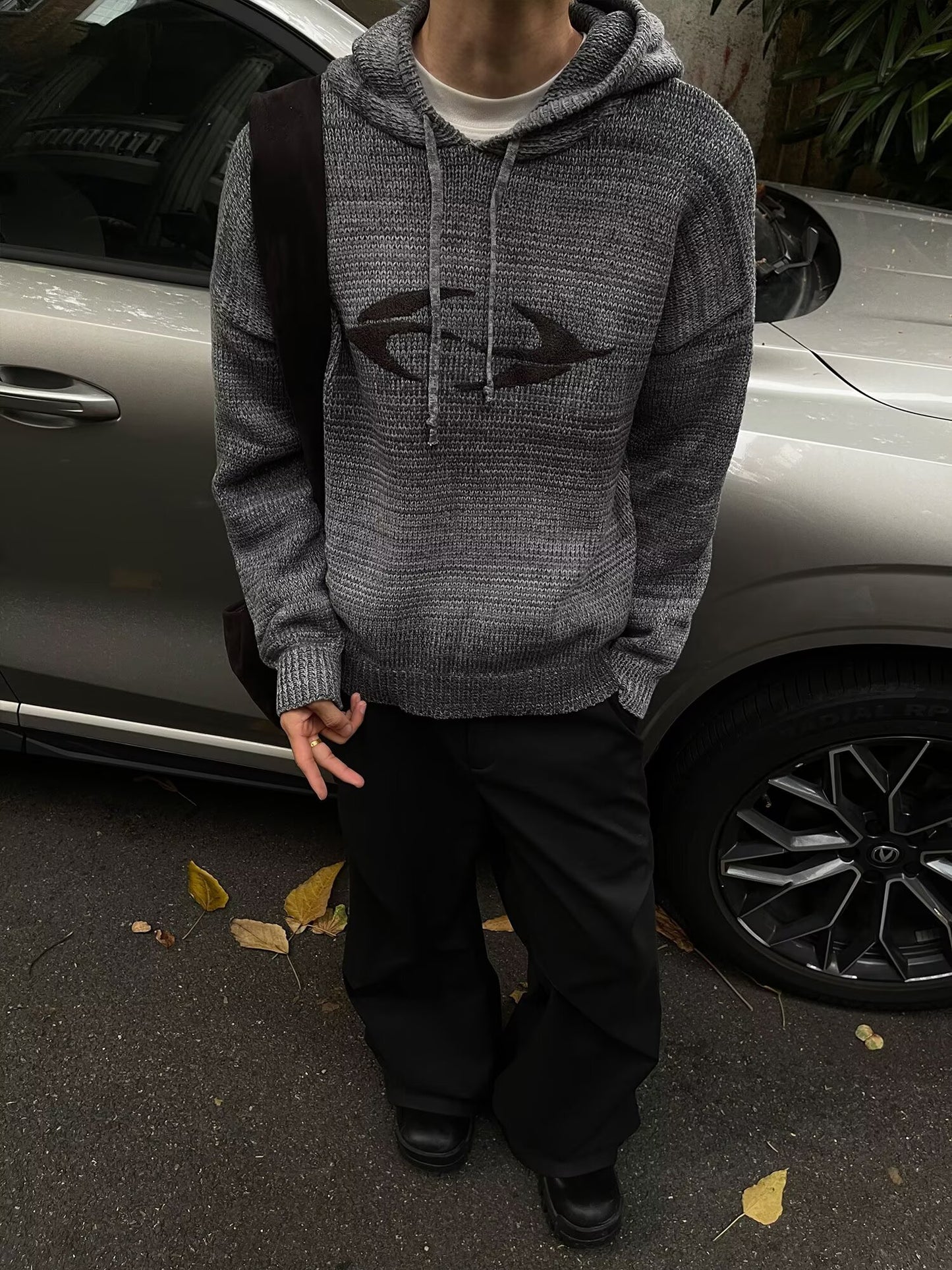 No.S71 Lazy Style Cardigan Sweater Vintage Casual Knitted Top