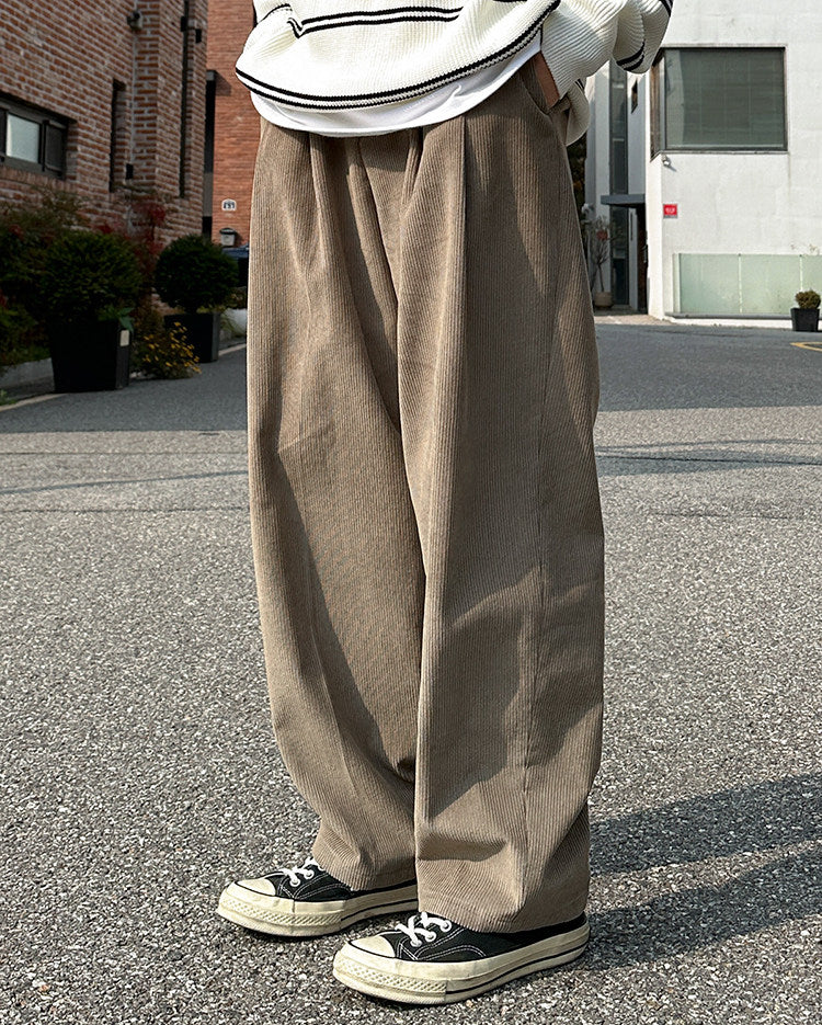 No.80542 Lazy Style Straight Casual Pants