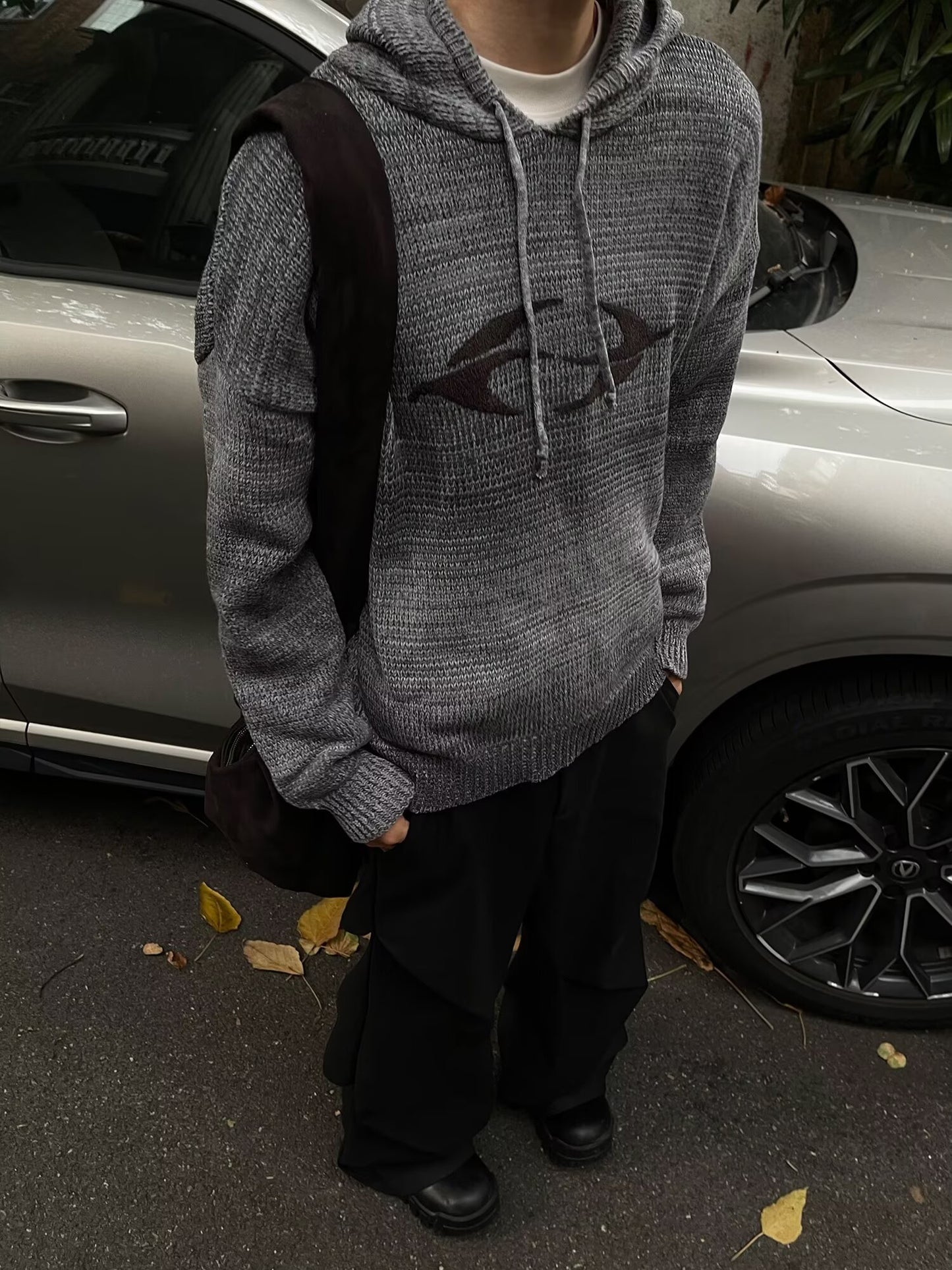 No.S71 Lazy Style Cardigan Sweater Vintage Casual Knitted Top