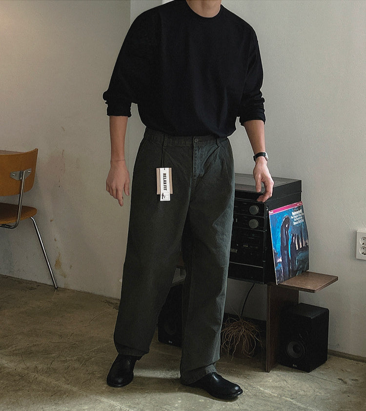 No.T250025 Simple Base Shirt Commuting Versatile Top